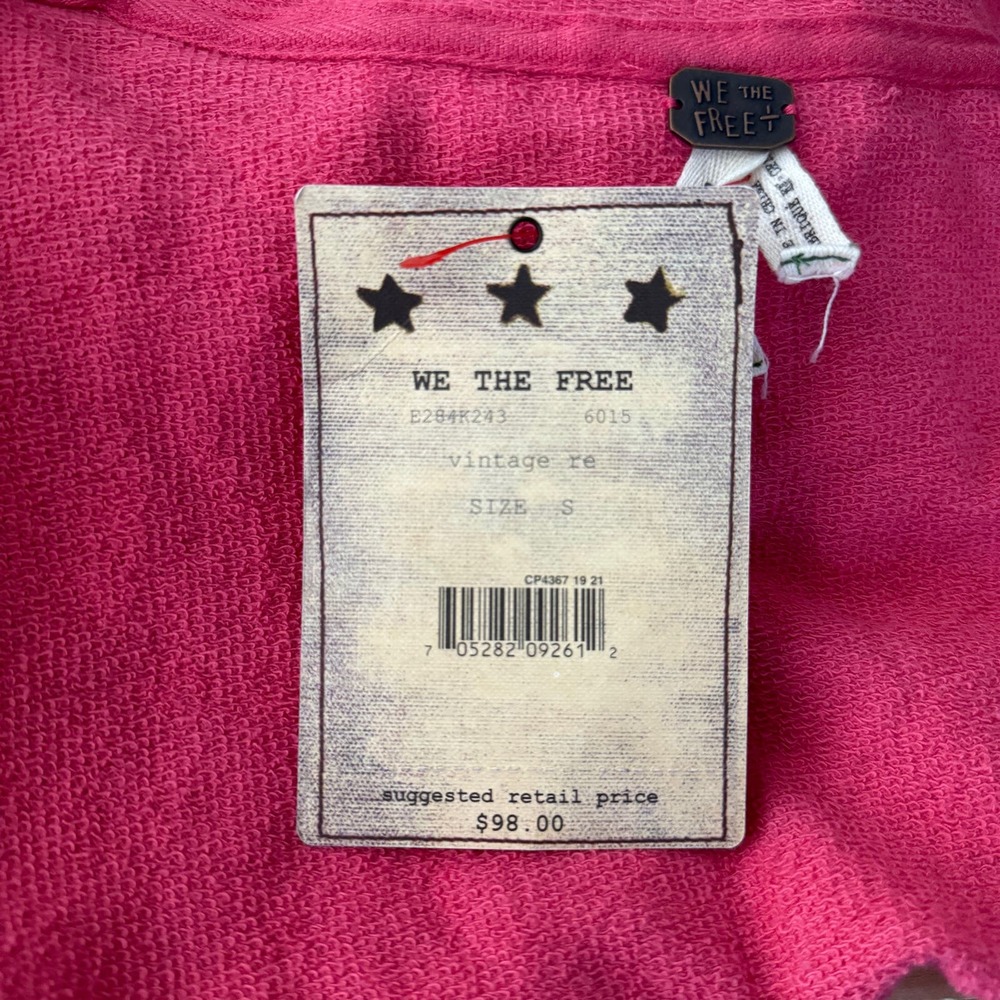 Free People Fuchsia Ruffle Blazer - Picture 10 of 10